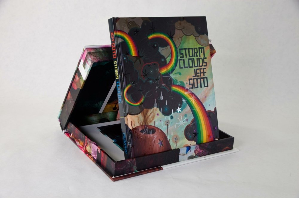 42250 MG 2742 clamshell box, 4c printing, full color, hardcover, casebound, PLC, spot UV