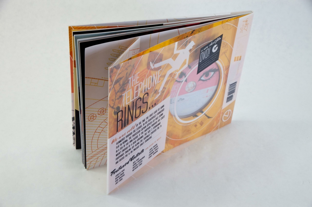 43475 MG 2723 acetate jacket, die cut back cover, CD insert, softcover with flaps, acetate jacket with flaps, 2c printing on acetate