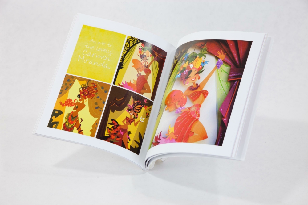 44817 MG 2608 softcover art book, 4c printing, full color