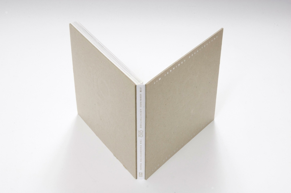 46756 AWF5394 flush cut, exposed boards, deep blind debossing, deep foil stamping, swiss binding